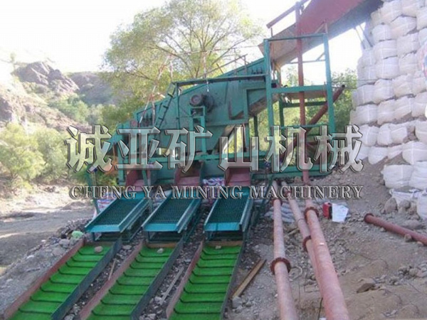 Vibration screening gold equipment1