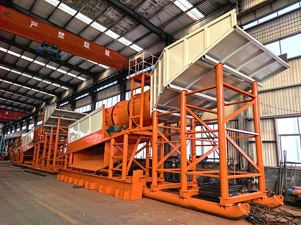 滾筒式淘金設備